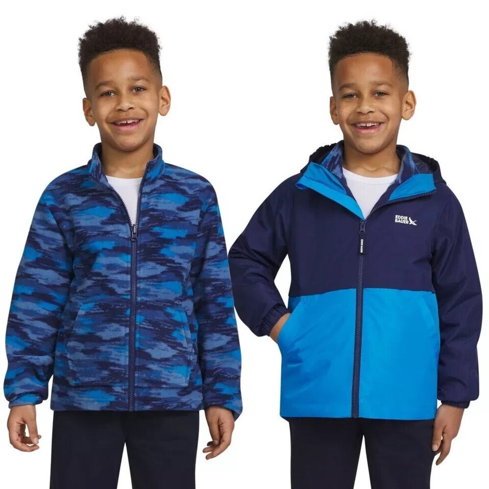 Eddie Bauer 3-In-1 2-Tone Jacket Kids XS (5-6)